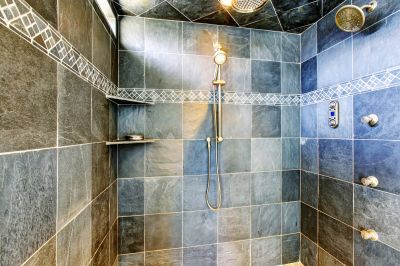 Tile-Design Shower